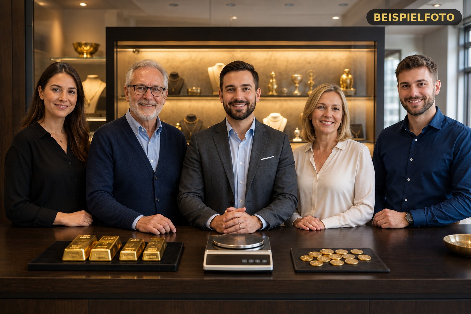 Team von Leihhaus und Goldankauf Bott (Beispielfoto)